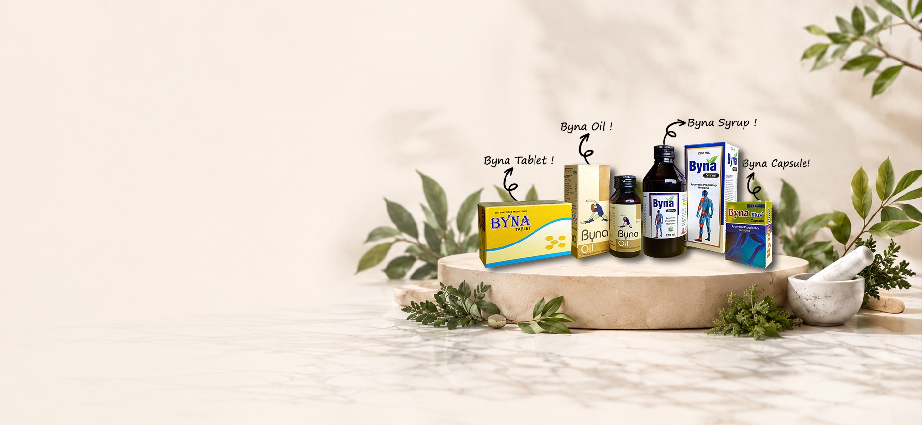 Ayurvedic herbs background
