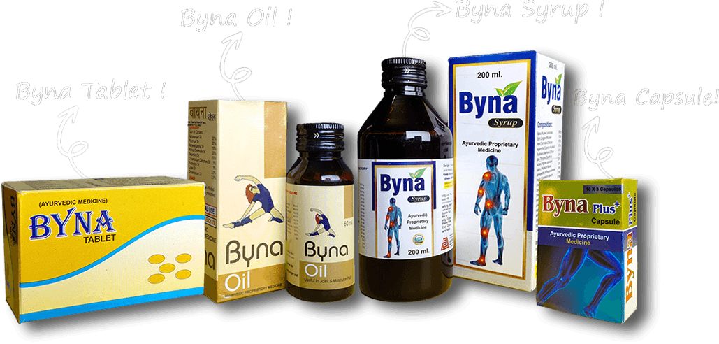 Byna Tablet & Ayurvedic Medicines by Shreeji Remedies - Joint Pain, Muscle Pain Relief